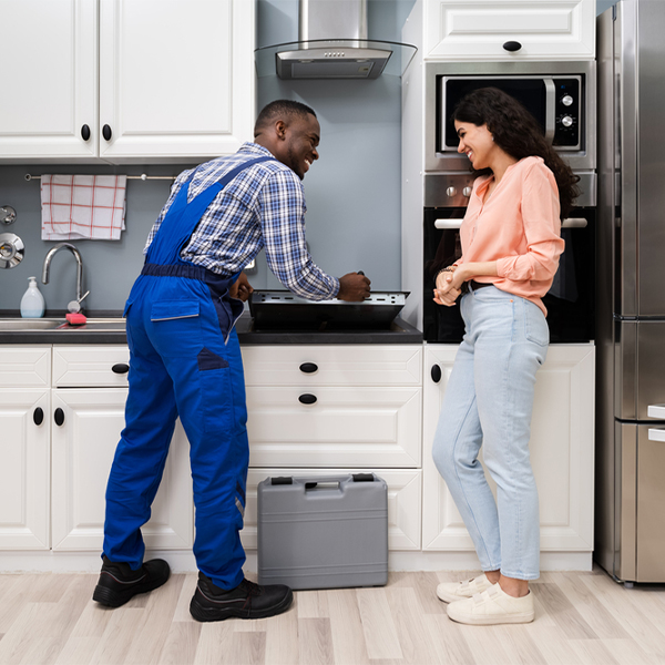 can you provide an estimate for cooktop repair before beginning any work in South Woodbury